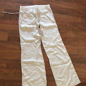 Inc summer linen pants